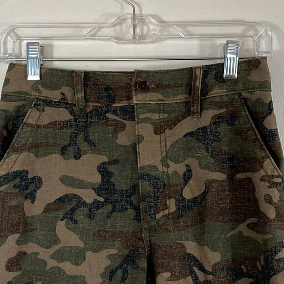 #93 Abercrombie & Fitch Camo Annie High Rise Ankle Straight - Picture 6 of 12